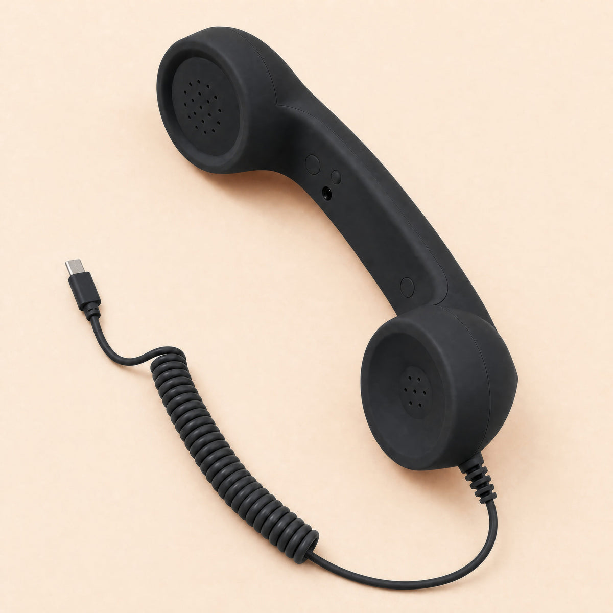 โ๏ธ Retro Wired Phone Handset for Smartphones โ USB-C & 3.5mm ๐