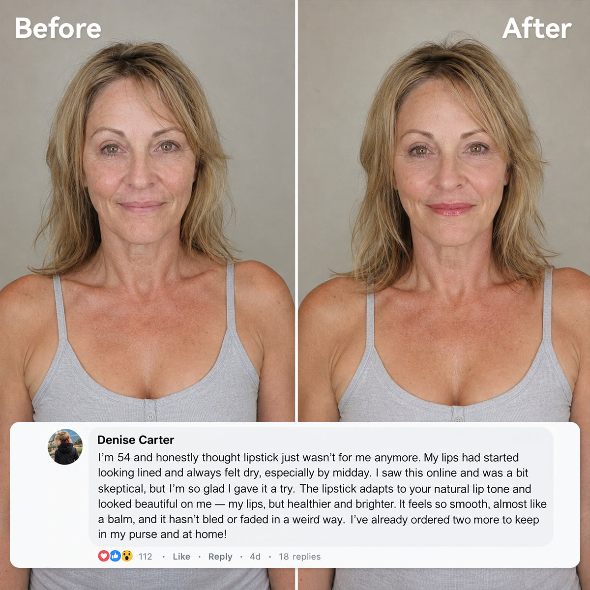 💖Trusted-by-over-50,000-women💄Lipstick for Mature Lips