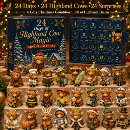 🎄🐮Highland Cow Advent Calendar 2026