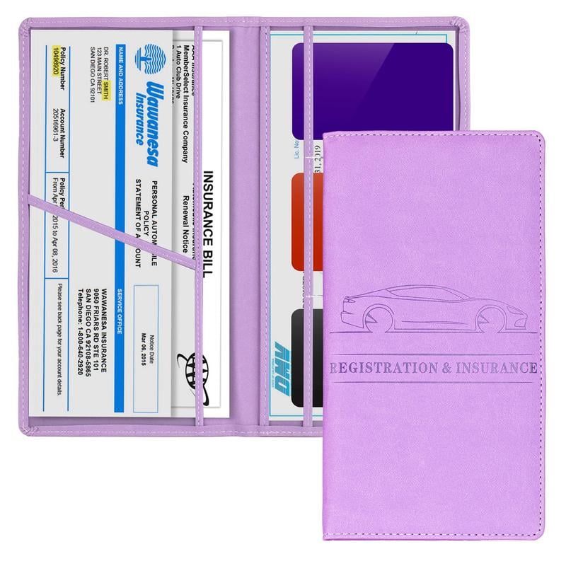 🌟Car Registration & Insurance Card Holder