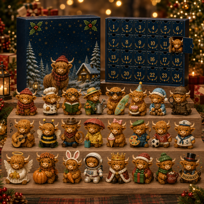 🎄🐮Highland Cow Advent Calendar 2026