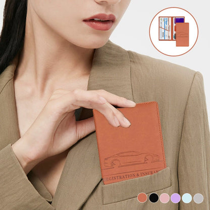 🌟Car Registration & Insurance Card Holder