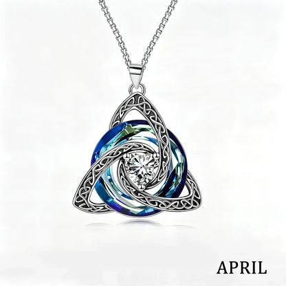 💝Witch Knot Birthstone Necklace✨