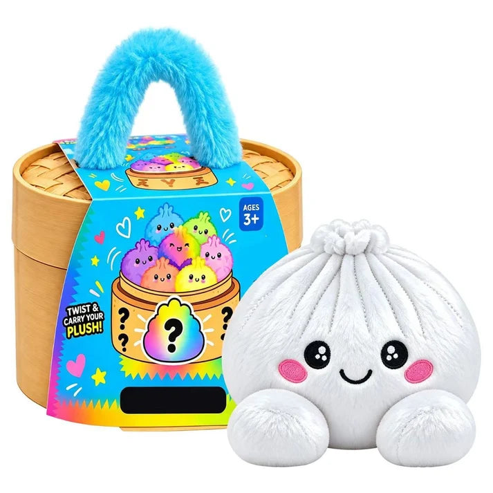 🥟 Cute Dumpling Plush Surprise 🎁 | Super Soft & Huggable with Adorable Steamer Basket 💕