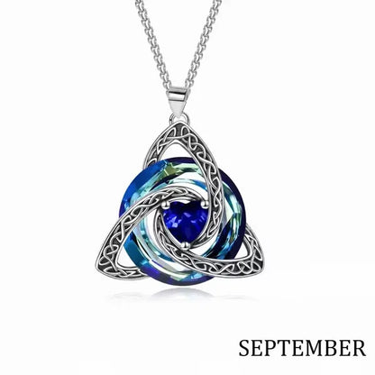 💝Witch Knot Birthstone Necklace✨