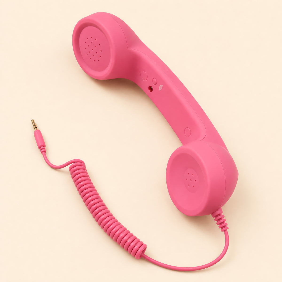 ☎️ Retro Wired Phone Handset for Smartphones – USB-C & 3.5mm 📞