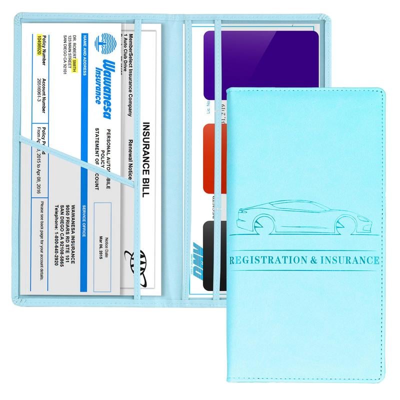 🌟Car Registration & Insurance Card Holder
