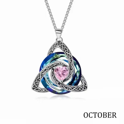 💝Witch Knot Birthstone Necklace✨