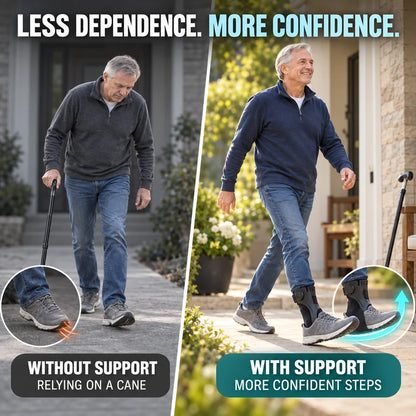 🦶 Toe Lift Foot Support Brace – Ankle Stabilizer for Drop Foot, Walking Assist & Daily Mobility ✨
