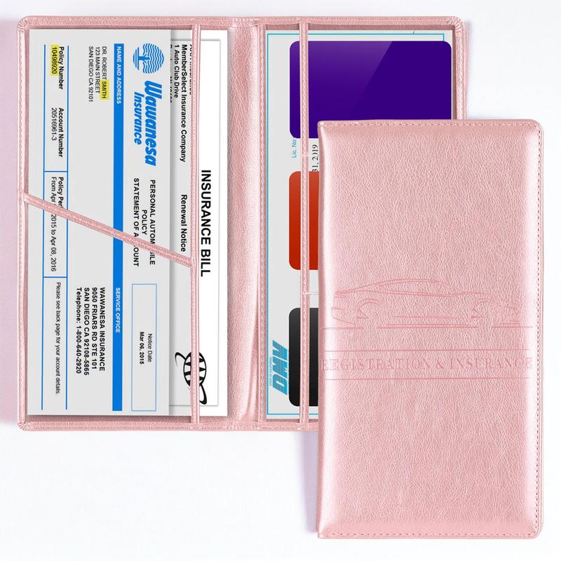 🌟Car Registration & Insurance Card Holder