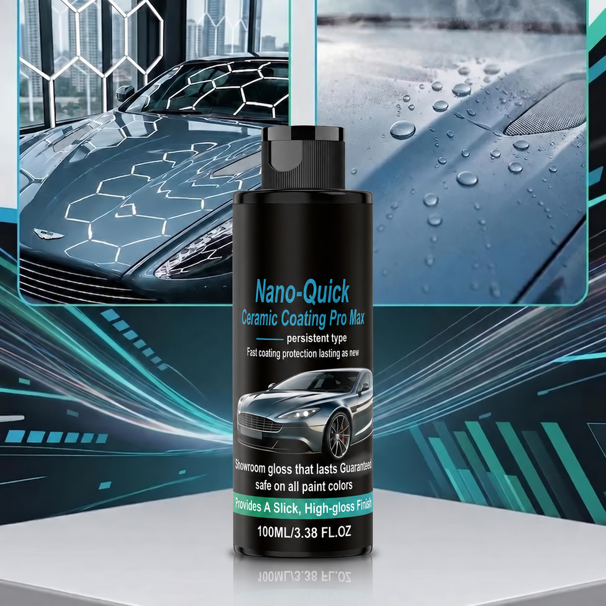 💎 Nano-Quick Ceramic Coating – Bring Back That Showroom-Like Shine