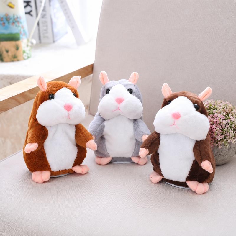 🐹LIMITED-TIME 50% OFF! ⏰Talking Hamster Plush – repeats whatever you say, auto head-shaking, hilarious fun for kids & adults🎁