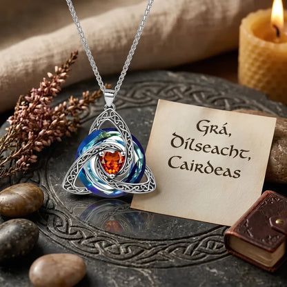 💝Witch Knot Birthstone Necklace✨