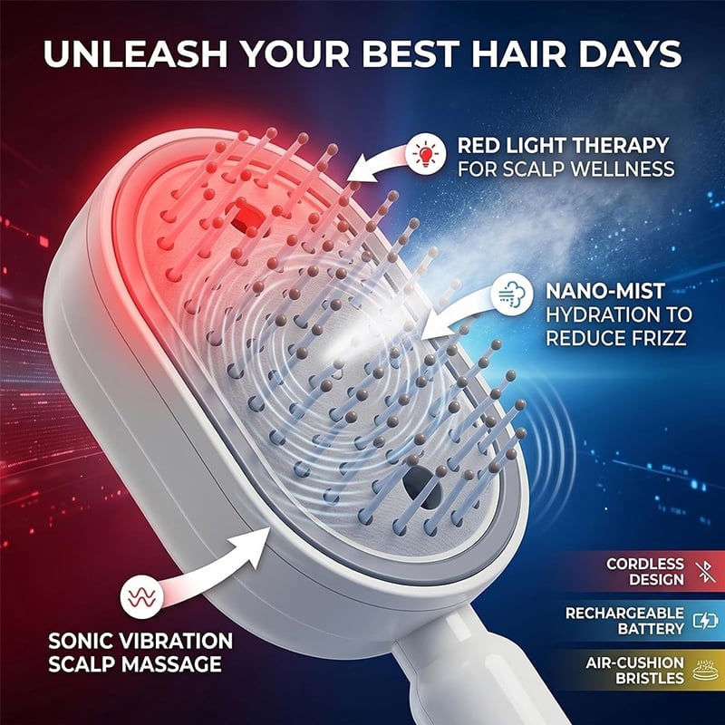 💥2026 Electric Steaming Massage Hair Care Brush