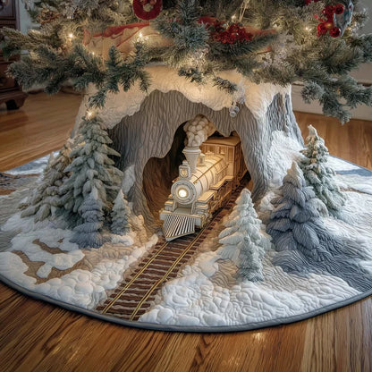 🎄 Christmas Special –🎅3D Optical Illusion Christmas Tree Skirt