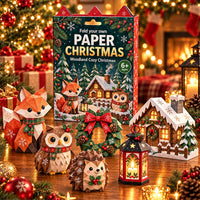 🦊Woodland Christmas(5 Crafts)