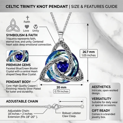 💝Witch Knot Birthstone Necklace✨