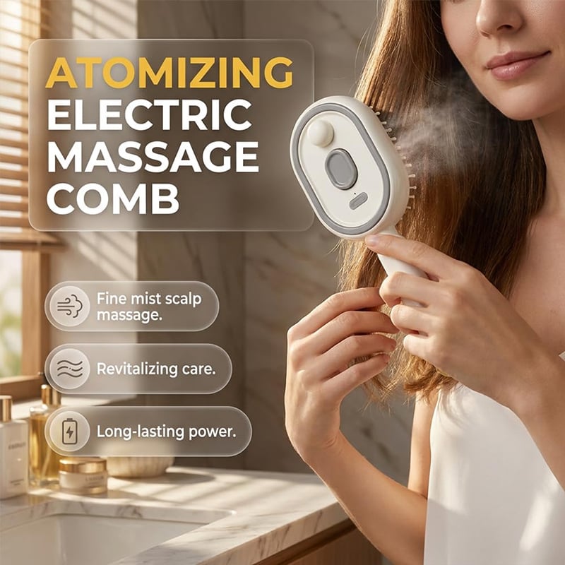💥2026 Electric Steaming Massage Hair Care Brush