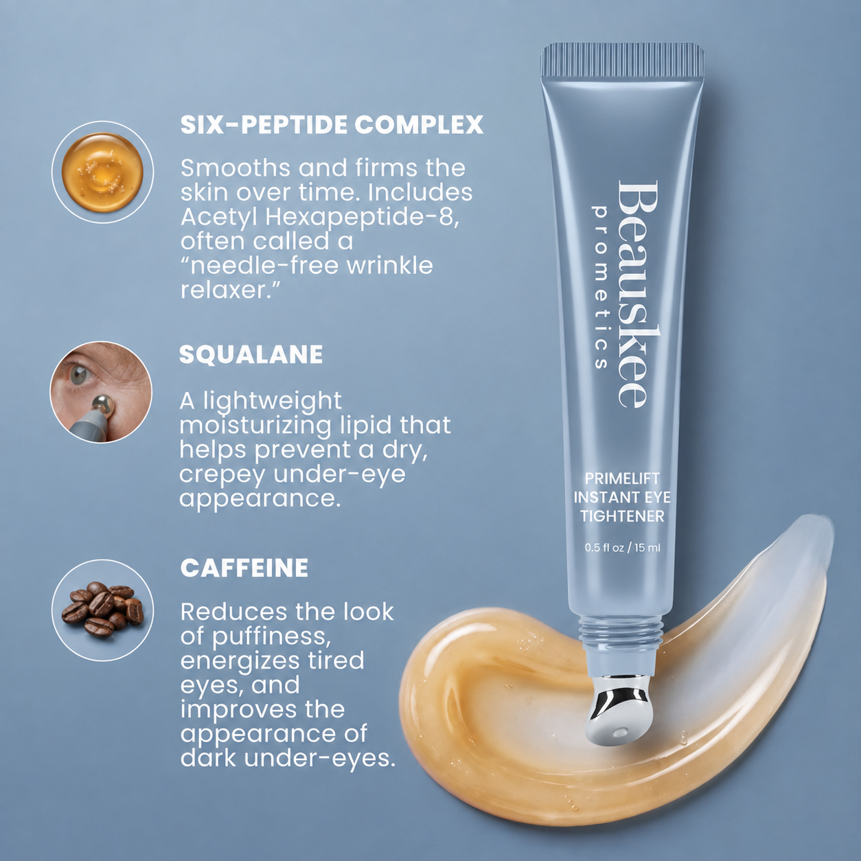 🌸 PrimeLift Instant Eye Tightener – New Formula, Ultimate Lift & Smooth Finish ✨
