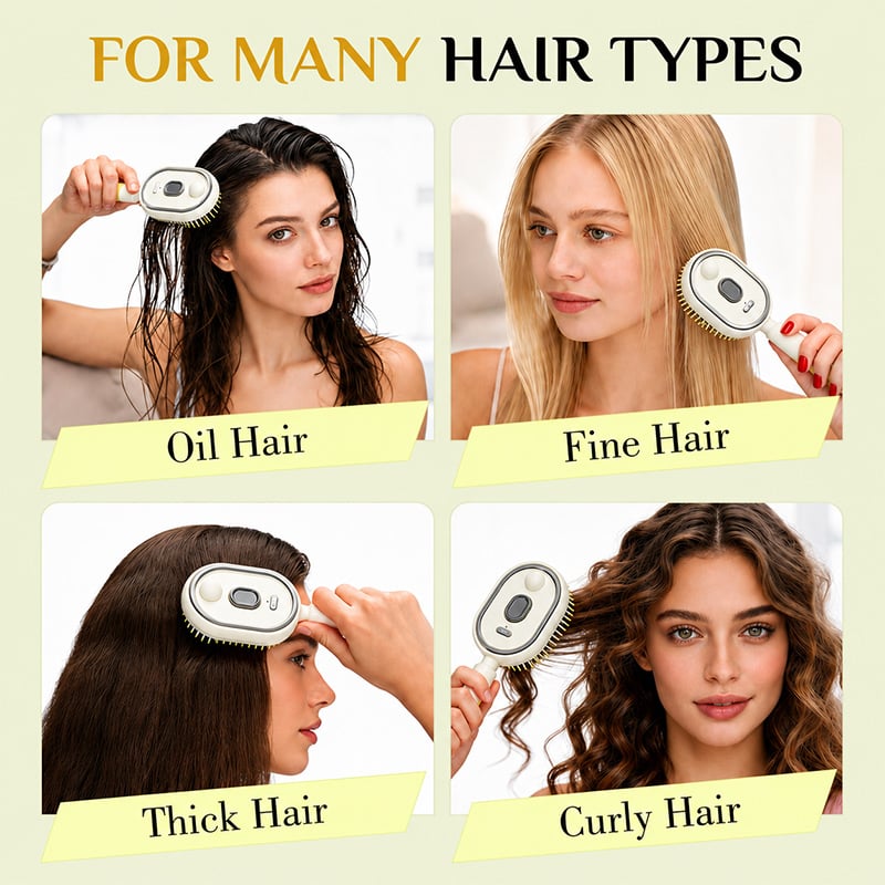 💥2026 Electric Steaming Massage Hair Care Brush
