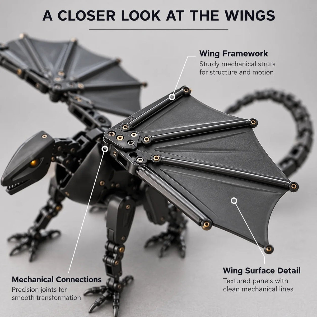 🔥HOT SALE 50% OFF🥚🐉 DragonMorph – Egg to Dragon Transforming Mechanical Toy🐉
