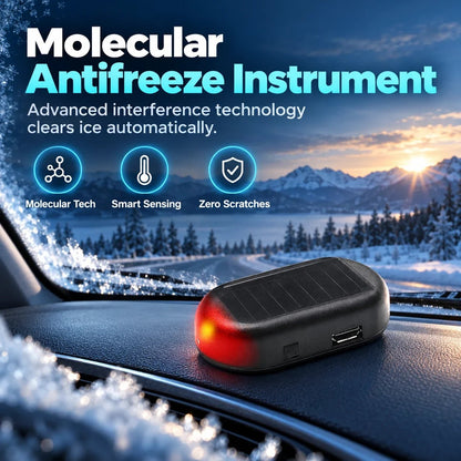 🚗Electromagnetic Snow Removal & 🛡️Anti-Freeze Device for Vehicles — Molecular Interference Technology