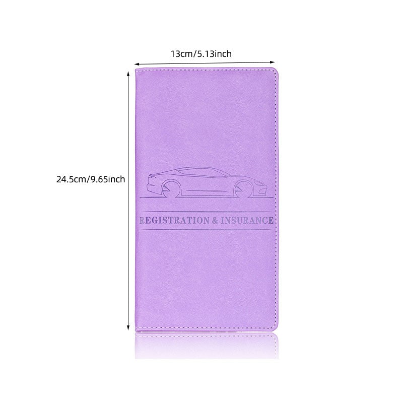 🌟Car Registration & Insurance Card Holder
