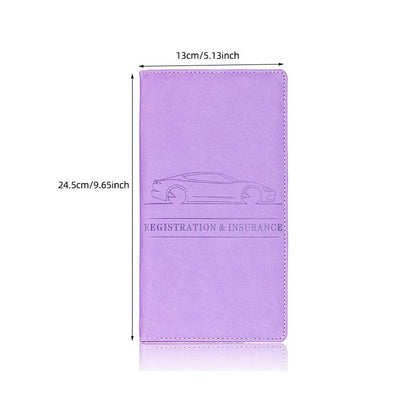 🌟Car Registration & Insurance Card Holder