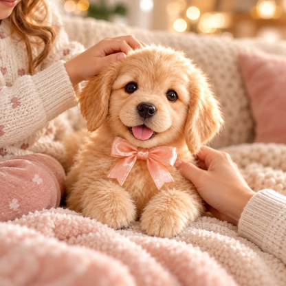 🎄54% OFF🐕🐾 Golden Buddy™ Realistic Interactive Golden Retriever Puppy