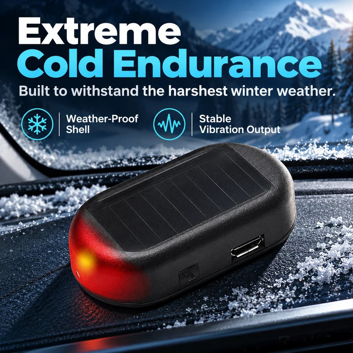 🚗Electromagnetic Snow Removal & 🛡️Anti-Freeze Device for Vehicles — Molecular Interference Technology