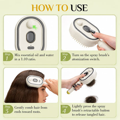 💥2026 Electric Steaming Massage Hair Care Brush