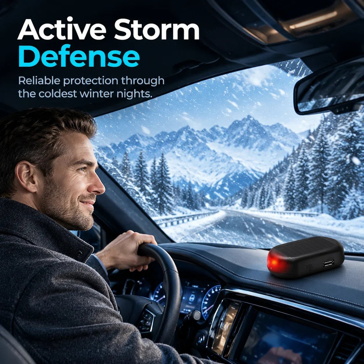 🚗Electromagnetic Snow Removal & 🛡️Anti-Freeze Device for Vehicles — Molecular Interference Technology