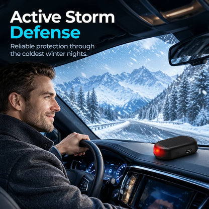 🚗Electromagnetic Snow Removal & 🛡️Anti-Freeze Device for Vehicles — Molecular Interference Technology