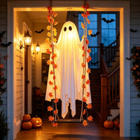 🍂👻Ghost with Leaf Vines