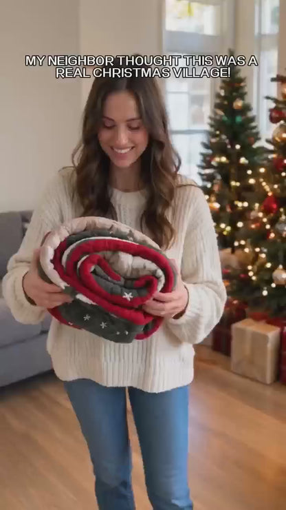🎄 Christmas Special –🎅3D Optical Illusion Christmas Tree Skirt
