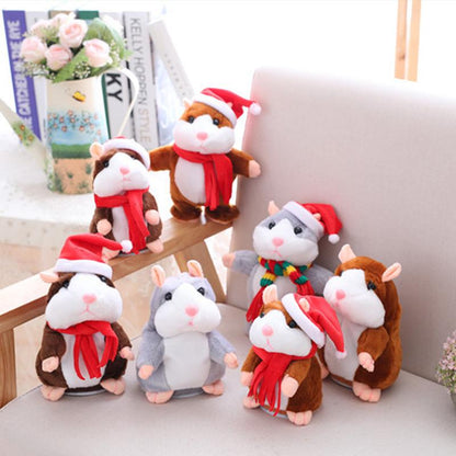 🐹LIMITED-TIME 50% OFF! ⏰Talking Hamster Plush – repeats whatever you say, auto head-shaking, hilarious fun for kids & adults🎁