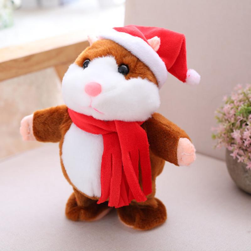 🐹LIMITED-TIME 50% OFF! ⏰Talking Hamster Plush – repeats whatever you say, auto head-shaking, hilarious fun for kids & adults🎁