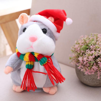 🐹LIMITED-TIME 50% OFF! ⏰Talking Hamster Plush – repeats whatever you say, auto head-shaking, hilarious fun for kids & adults🎁