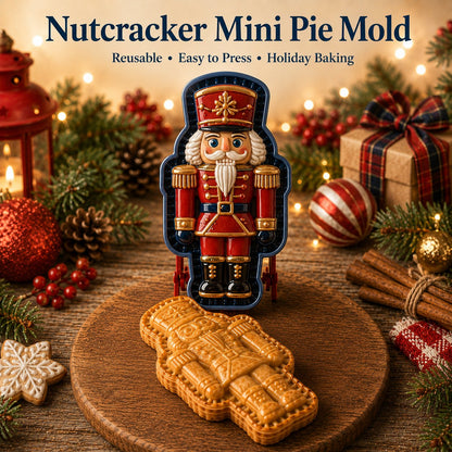 🎄 9-Design Christmas Mini Pie Mold – Festive Pastry Press
